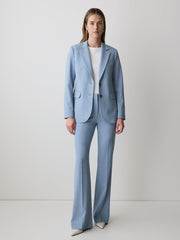 RW&CO Light Blue Two-Button Fitted Blazer