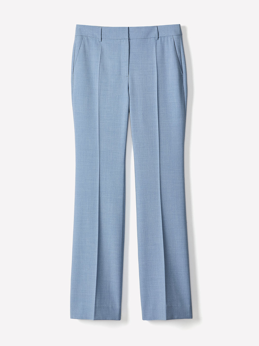 RW&CO Light Blue Mid-Rise Flare-Leg Pant