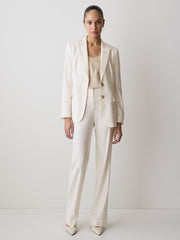 RW&CO Linen-Blend Blazer