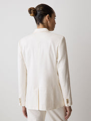 RW&CO Linen-Blend Blazer
