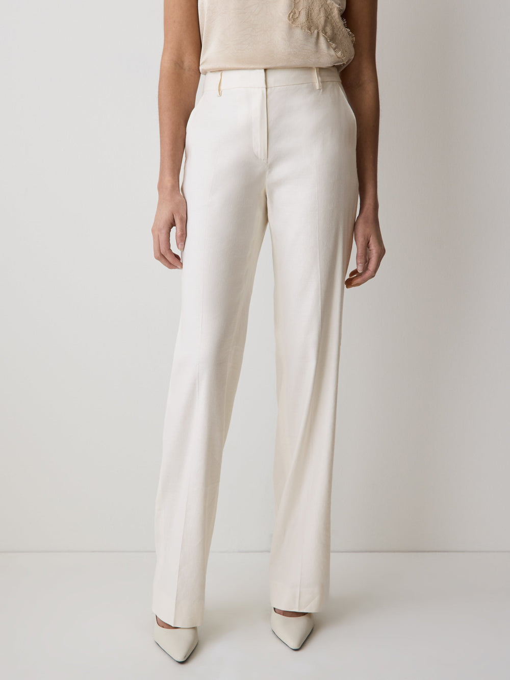 RW&CO Mid-Rise Wide-Leg Pant