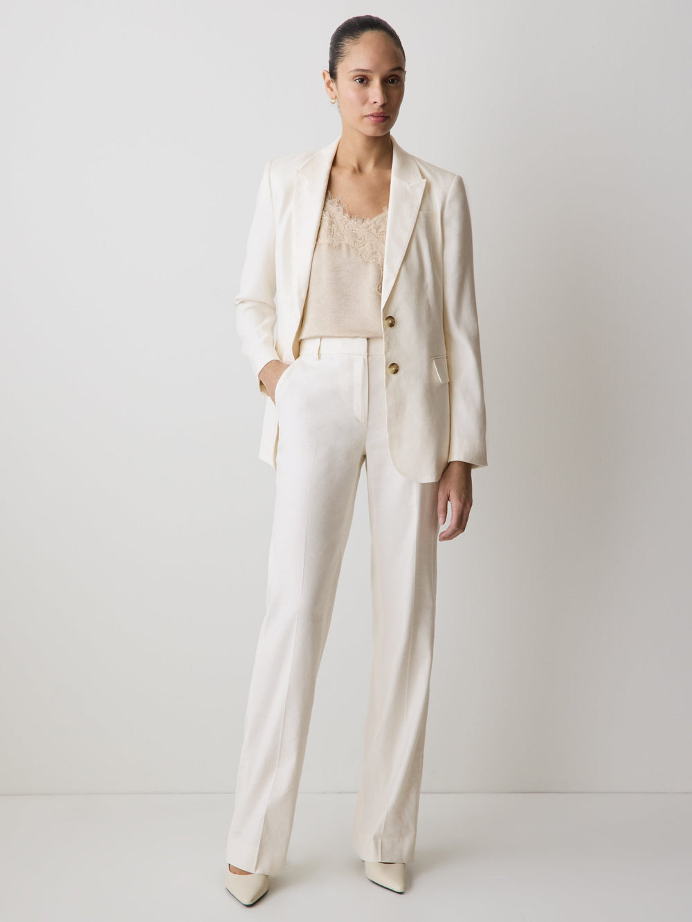 RW&CO Mid-Rise Wide-Leg Pant