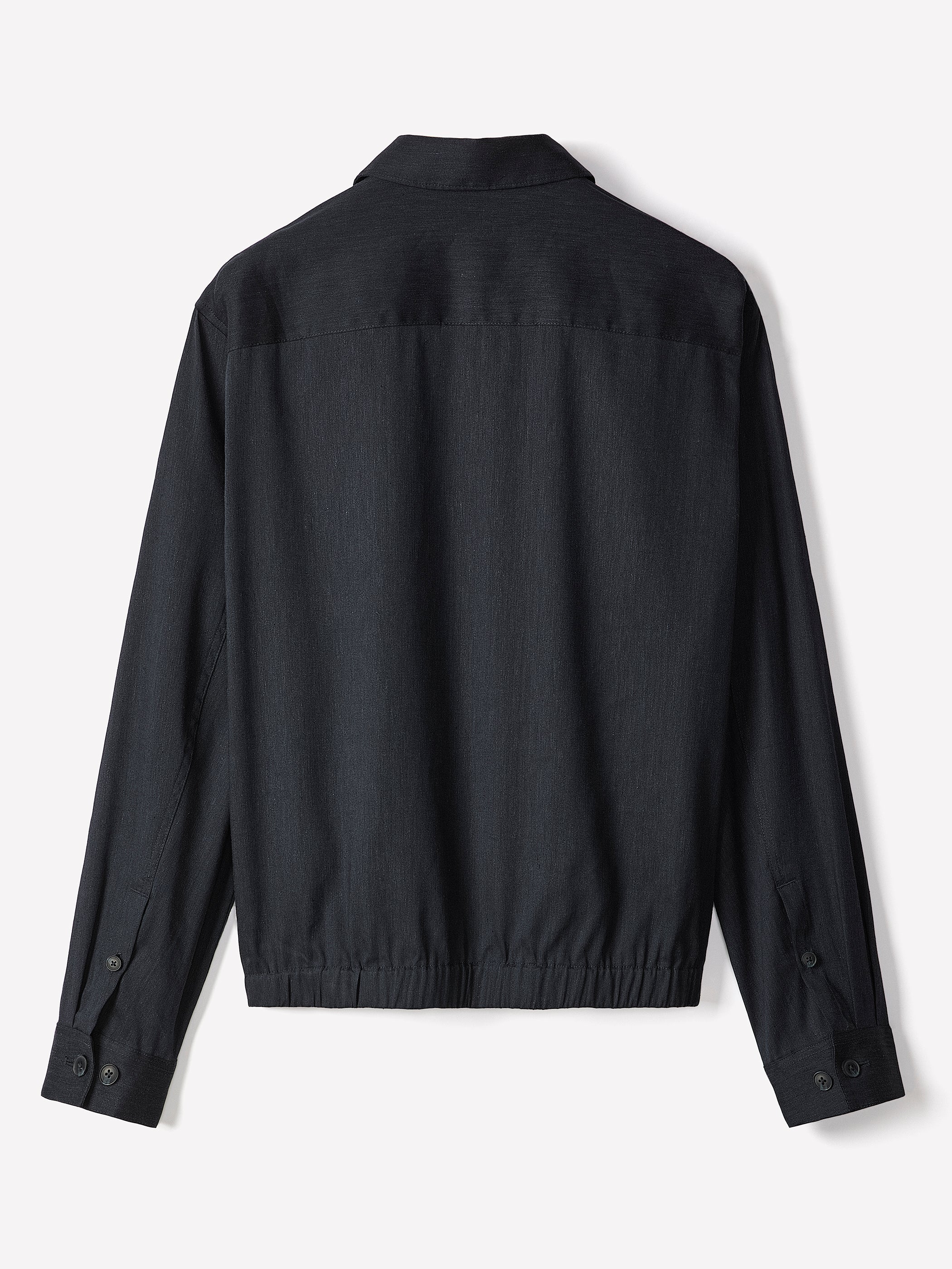 RW&CO Linen-Blend Milkman Jacket