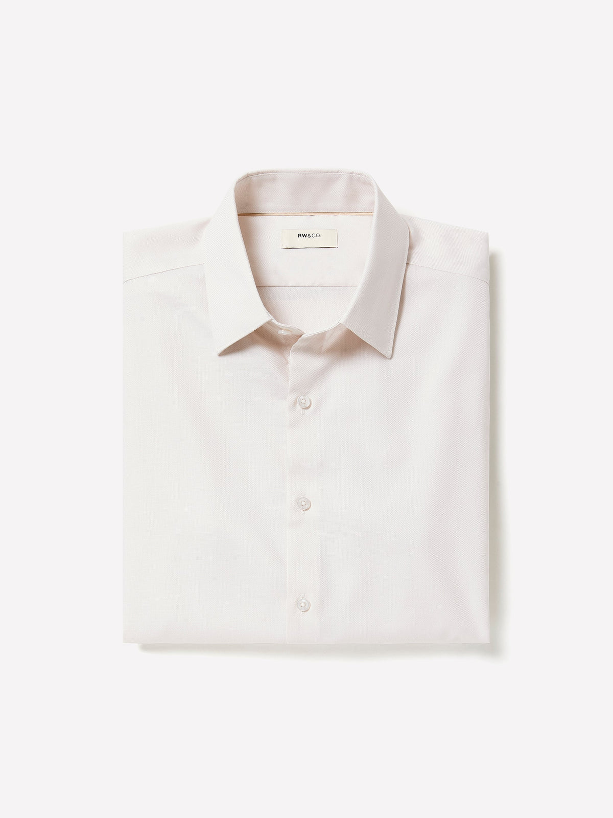 RW&CO Tailored Fit Dobby Dress Shirt