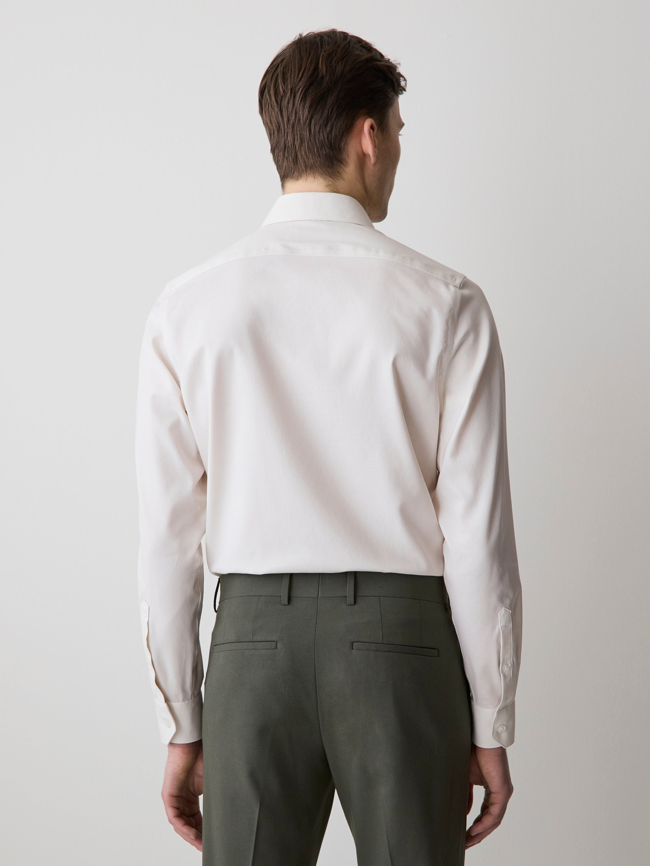 RW&CO Tailored Fit Dobby Dress Shirt