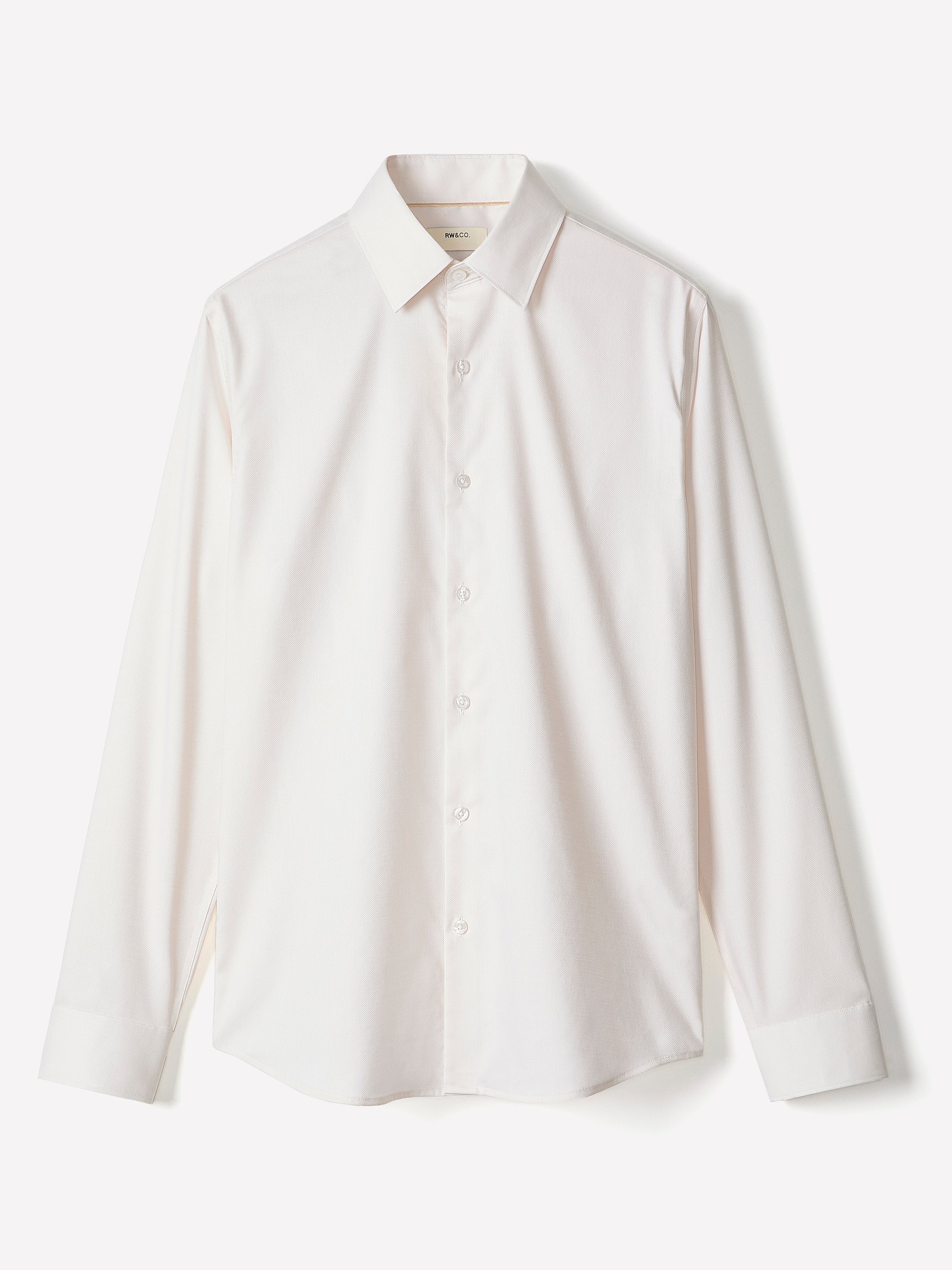 RW&CO Tailored Fit Dobby Dress Shirt