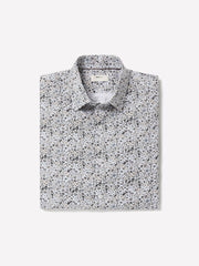 RW&CO Slim-Fit Dress Shirt with Floral Pattern