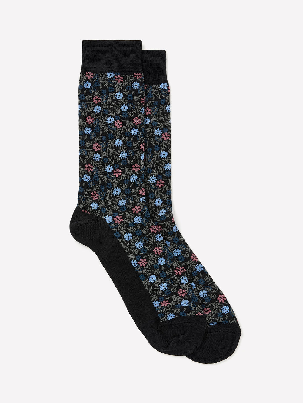 RW&CO Dress Socks with Flowers