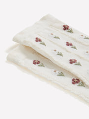RW&CO Floral Crew Socks