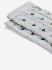 RW&CO Floral Crew Socks