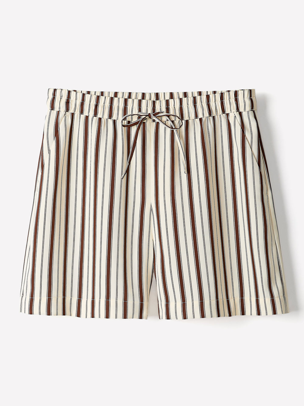 RW&CO Striped Mid-Rise Pull-On Short