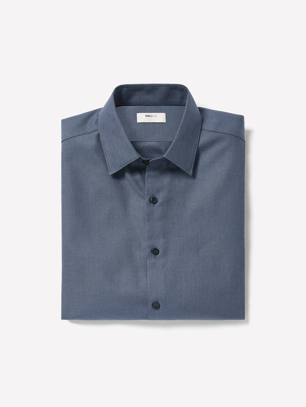 RW&CO Tailored-Fit Dobby Dress Shirt