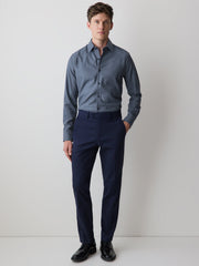 RW&CO Tailored-Fit Dobby Dress Shirt