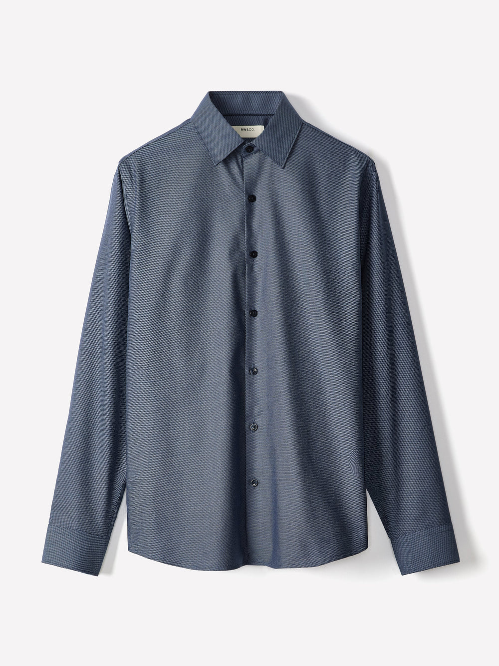 RW&CO Tailored-Fit Dobby Dress Shirt