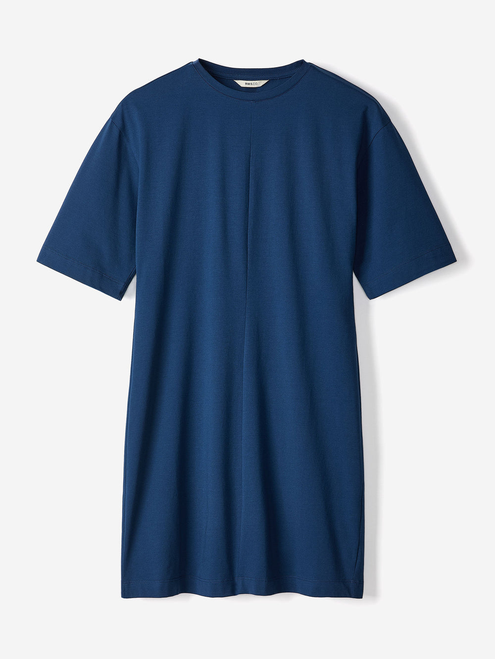 RW&CO Short-Sleeve Crew-Neck Mini Dress