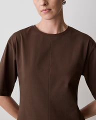 RW&CO Short-Sleeve Crew-Neck Mini Dress