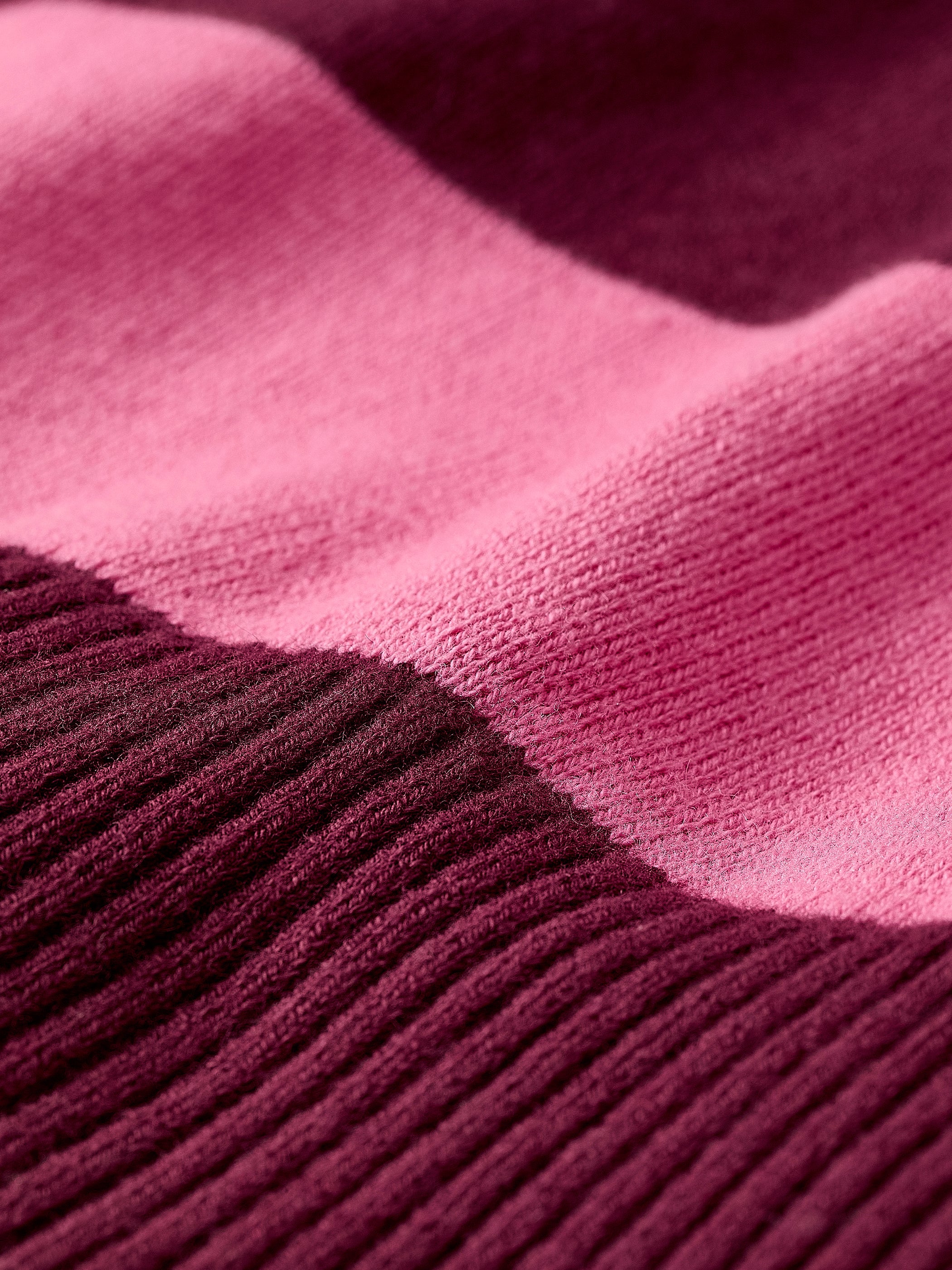 RW&CO Cotton-Merino-Blend V-Neck Rugby Polo Sweater