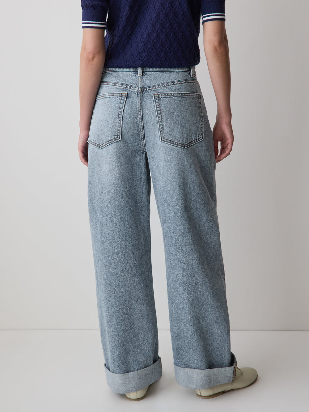 RW&CO Slouchy Mid-Rise Jeans