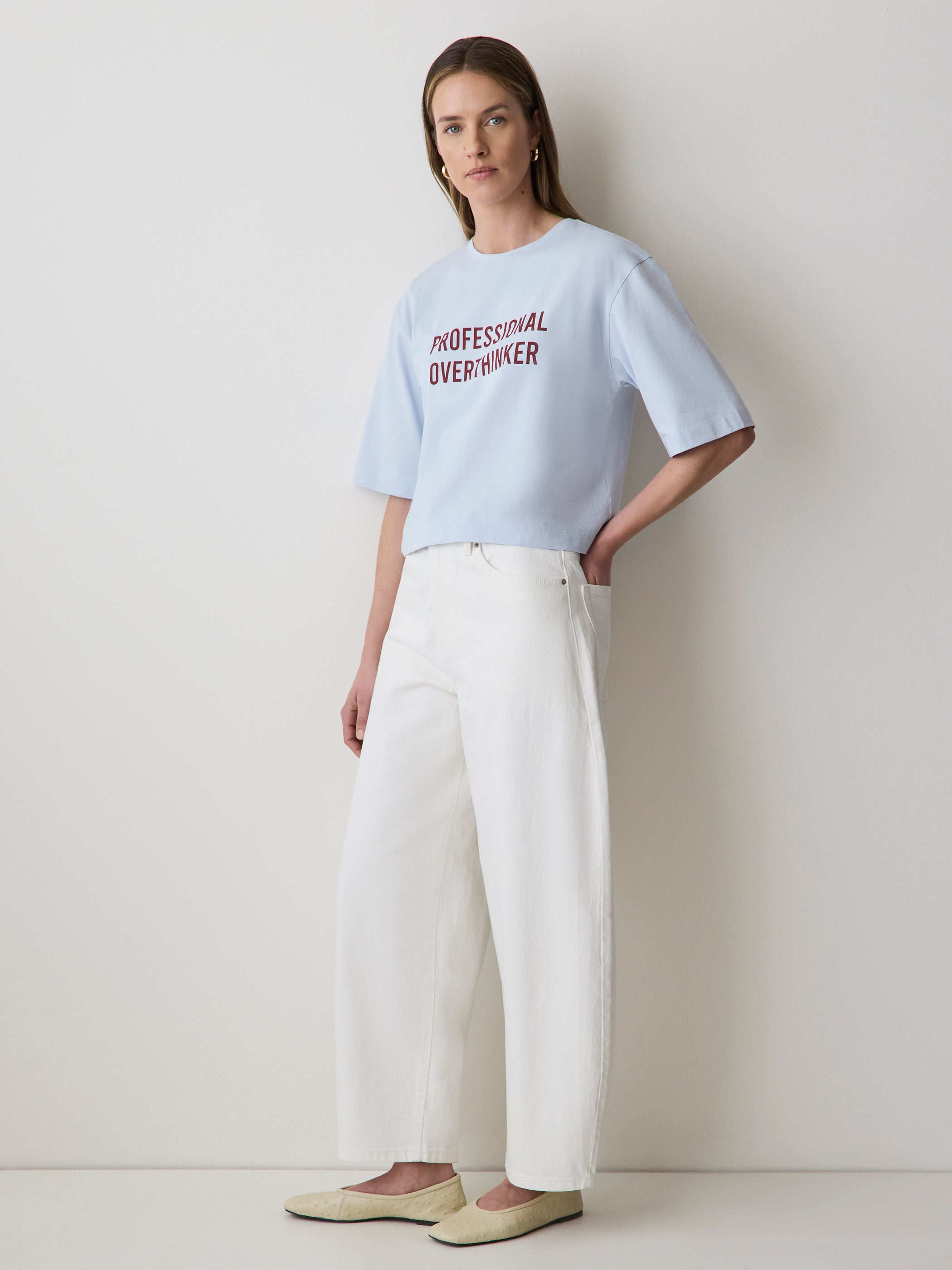 RW&CO Loose Supima Cotton Tee