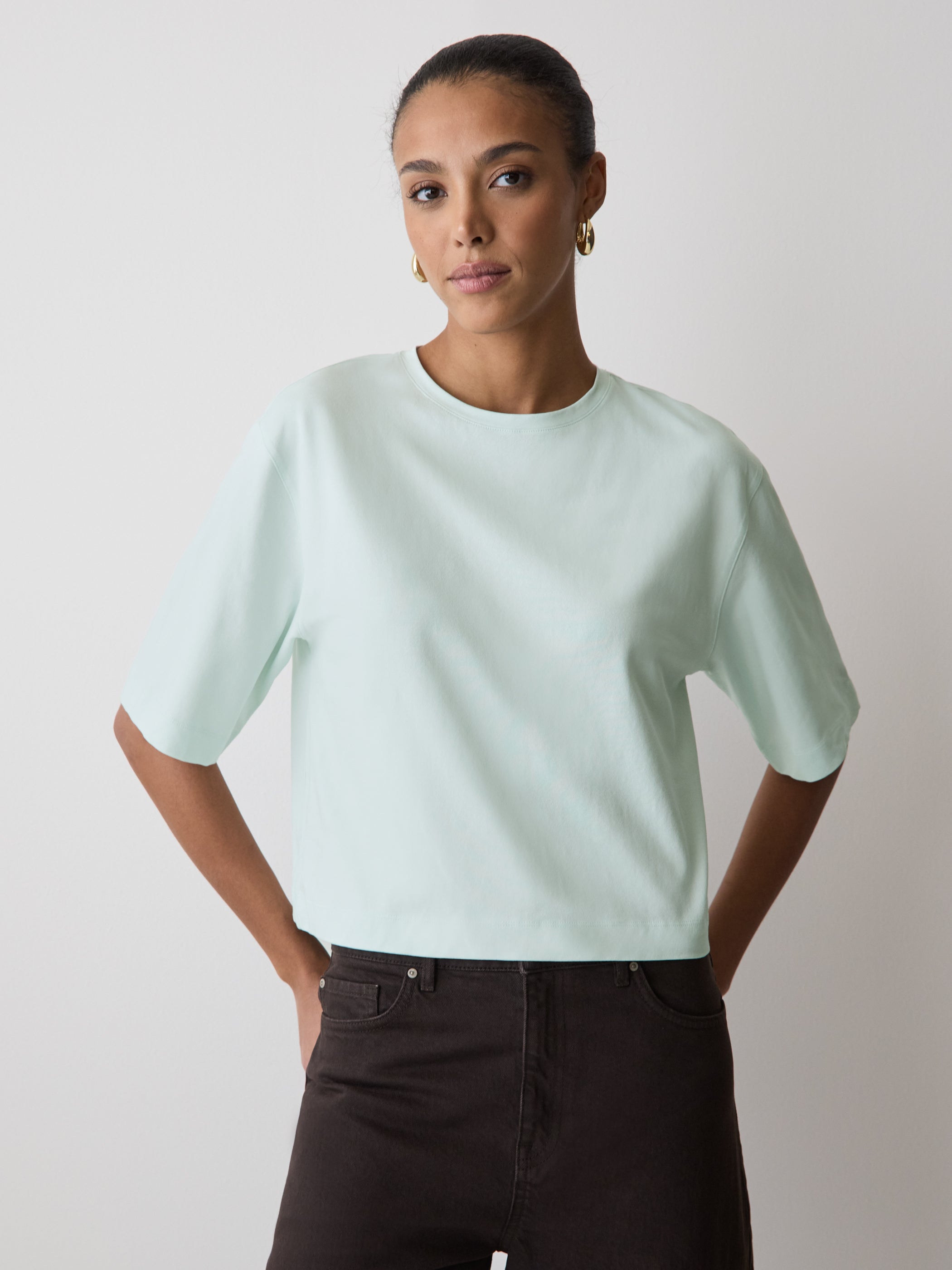 RW&CO Loose Supima Cotton Tee