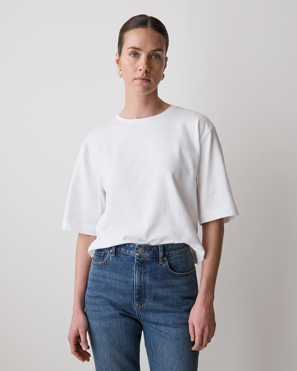 RW&CO Loose Supima Cotton Tee