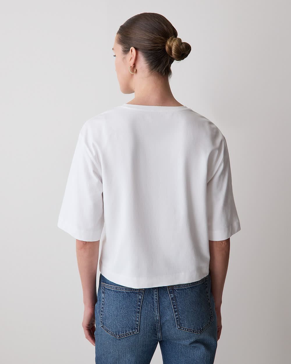 RW&CO Loose Supima Cotton Tee