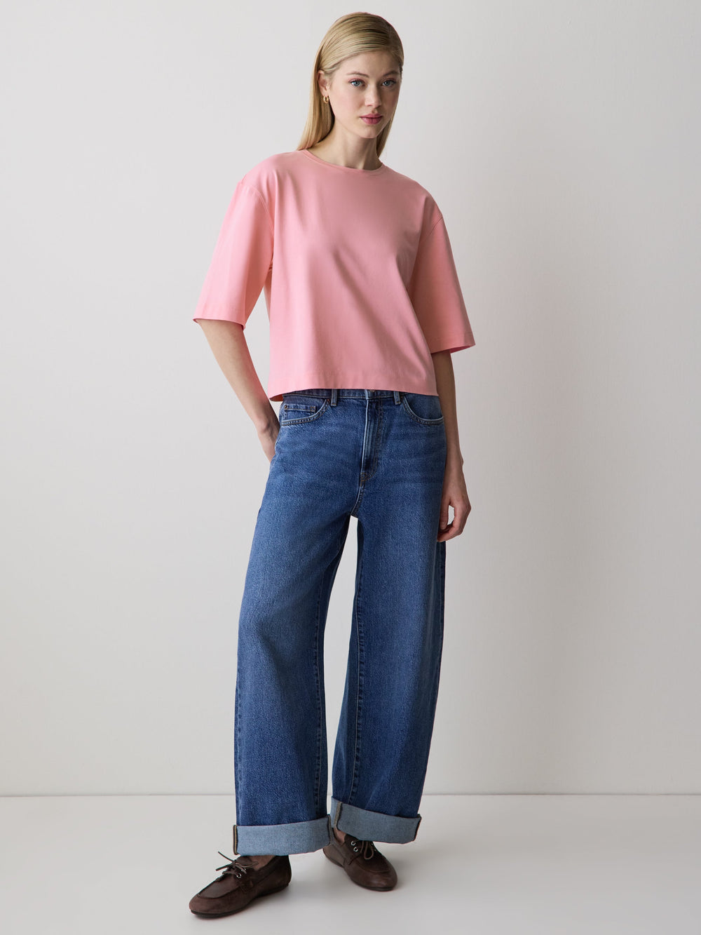 RW&CO Loose Supima Cotton Tee