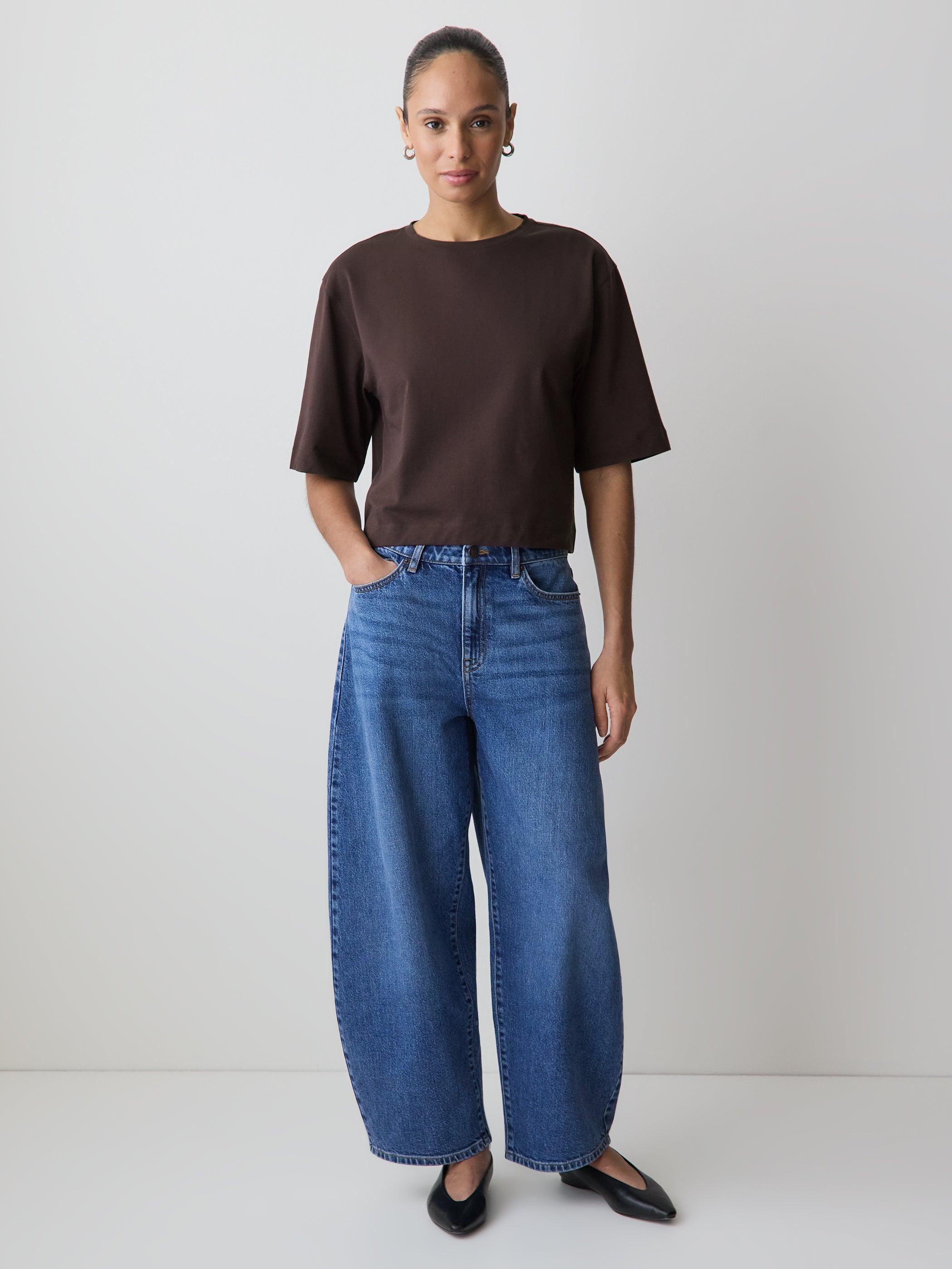 RW&CO Loose Supima Cotton Tee