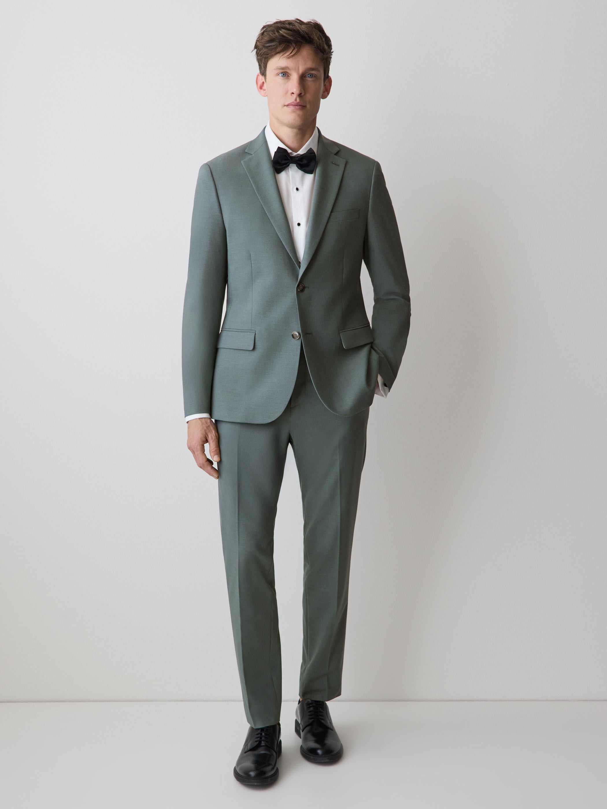 RW&CO Slim-Fit Agave Suit Blazer