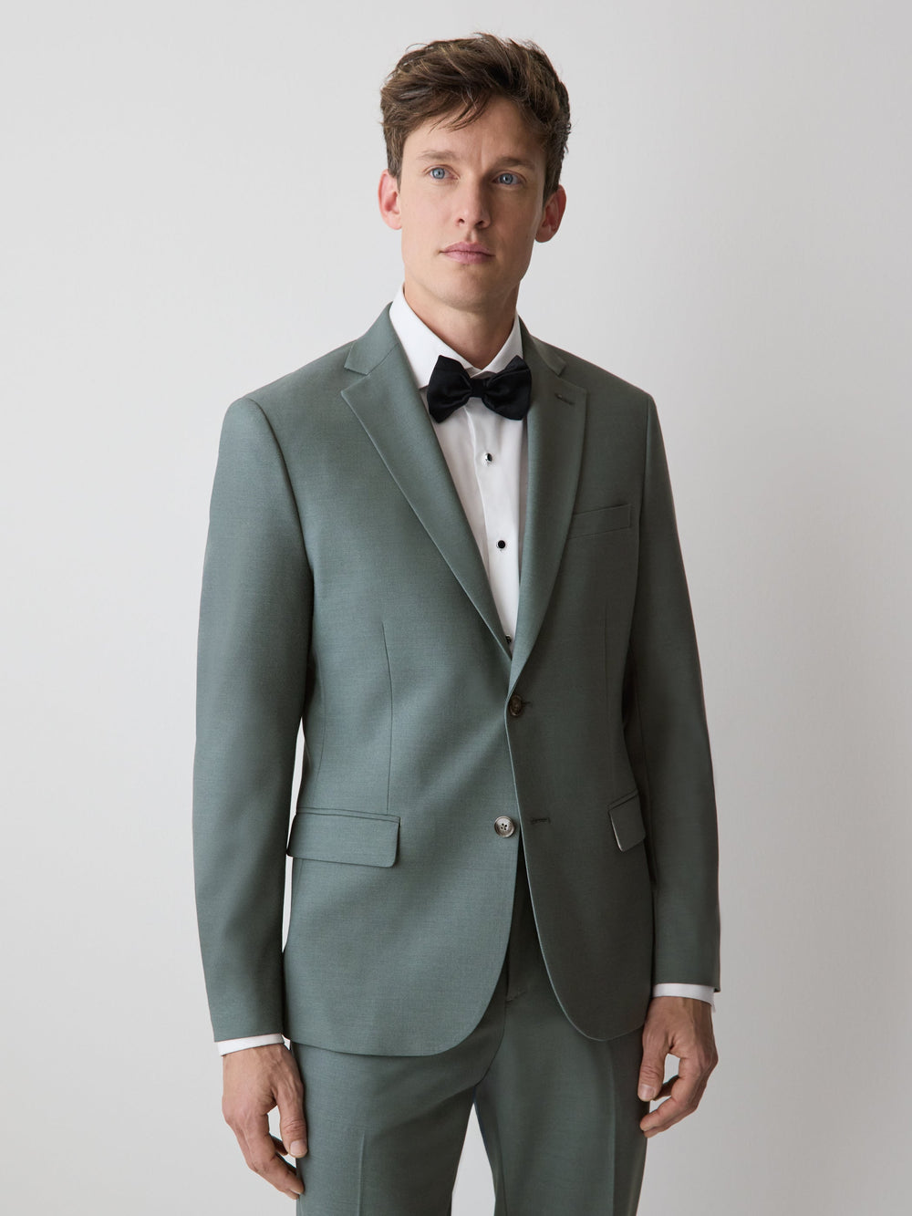 RW&CO Slim-Fit Agave Suit Blazer