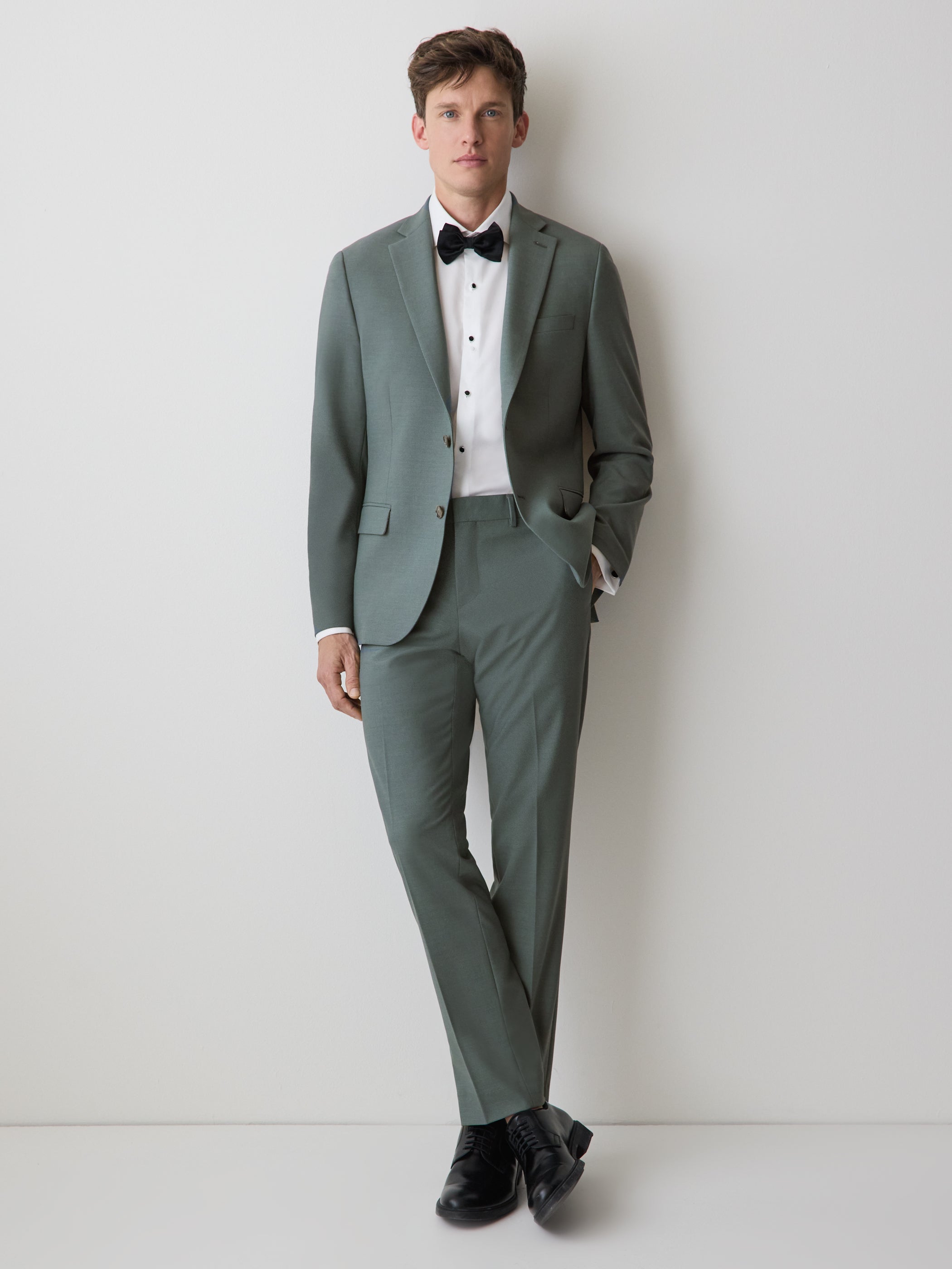 RW&CO Slim-Fit Agave Suit Pant