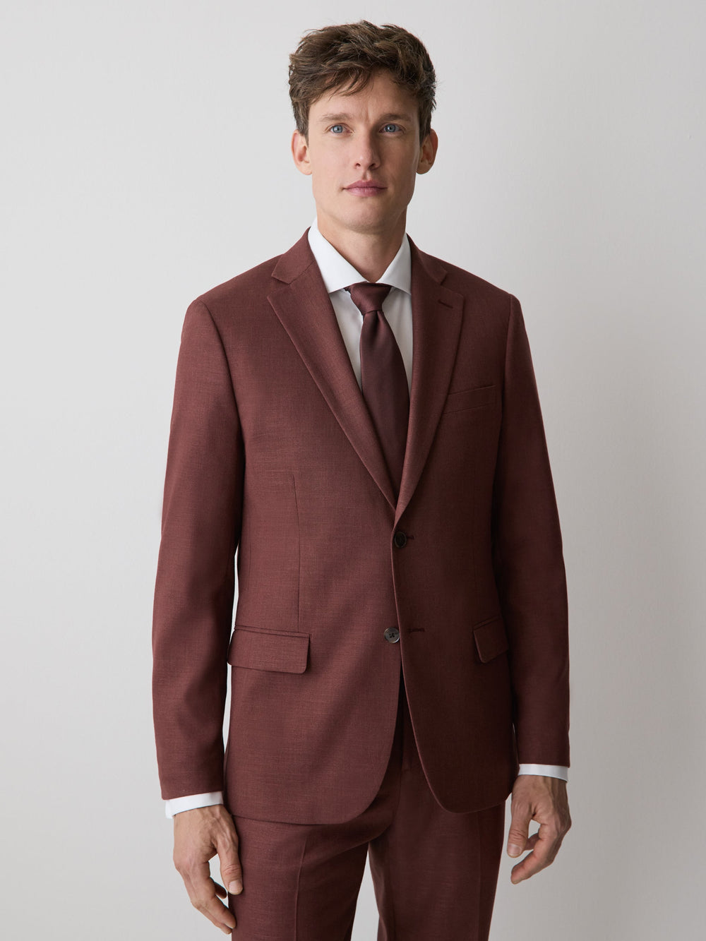 RW&CO Slim-Fit Berry Suit Blazer