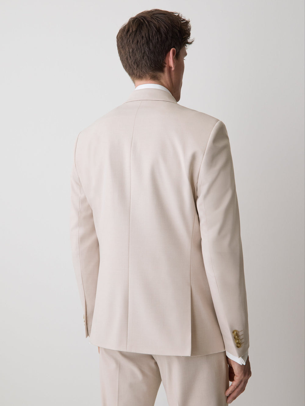 RW&CO Slim-Fit Light Pink Suit Blazer
