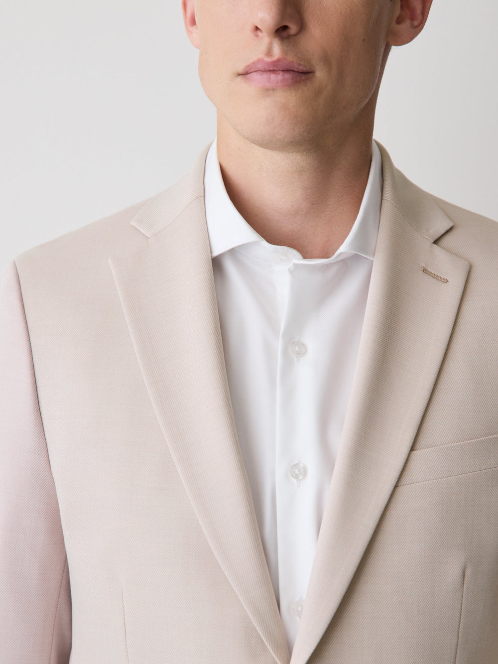 RW&CO Slim-Fit Light Pink Suit Blazer