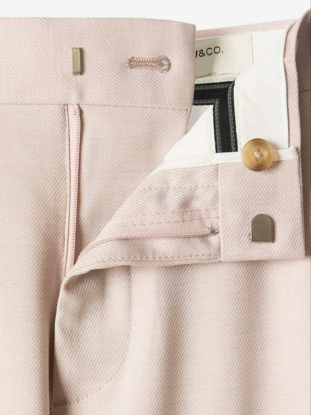 RW&CO Slim-Fit Light Pink Suit Pant