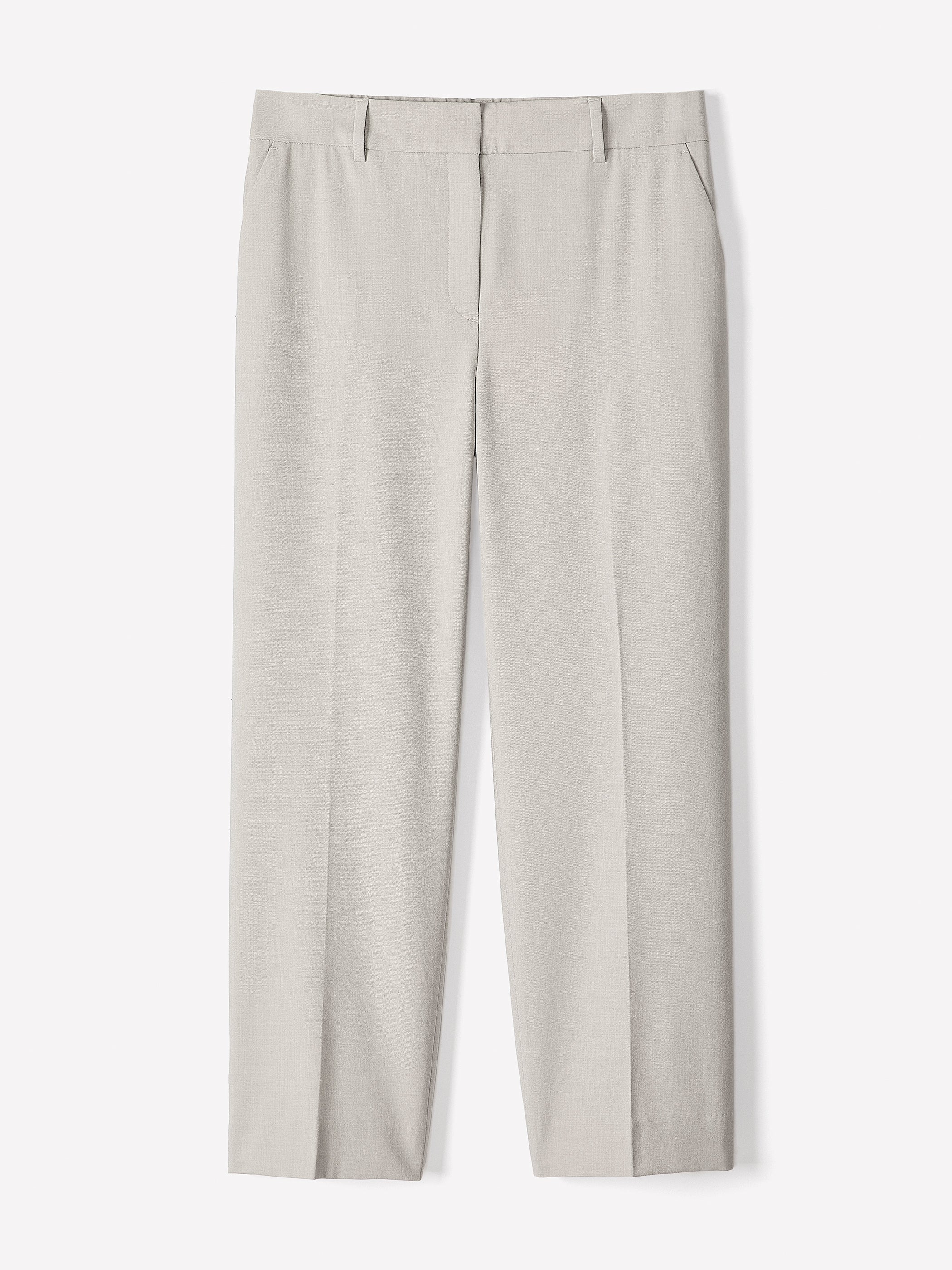 RW&CO Mid-Rise Straight-Leg Cropped Pant