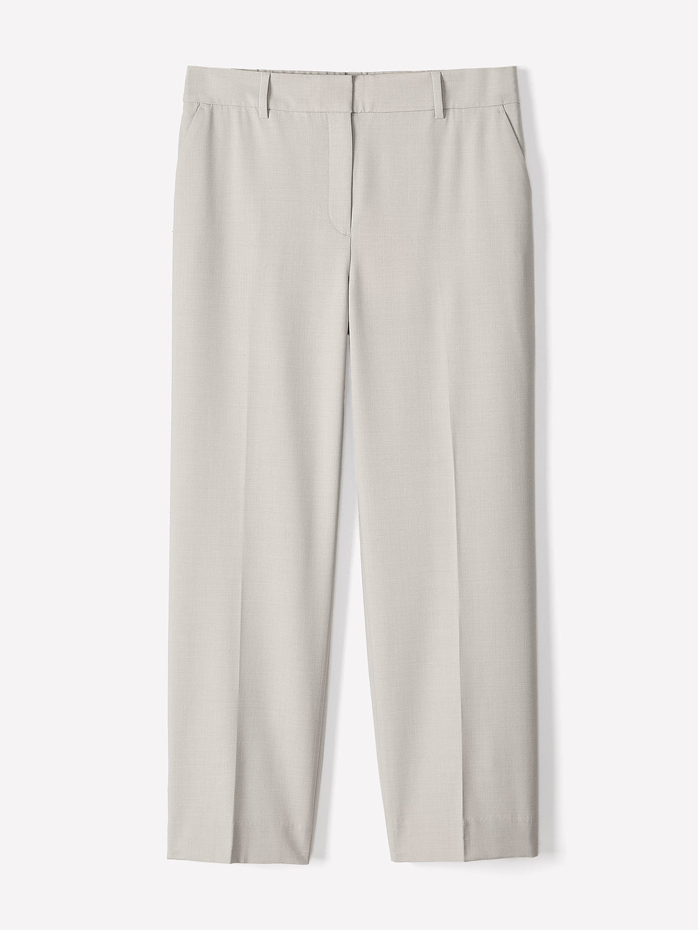 RW&CO Mid-Rise Straight-Leg Cropped Pant