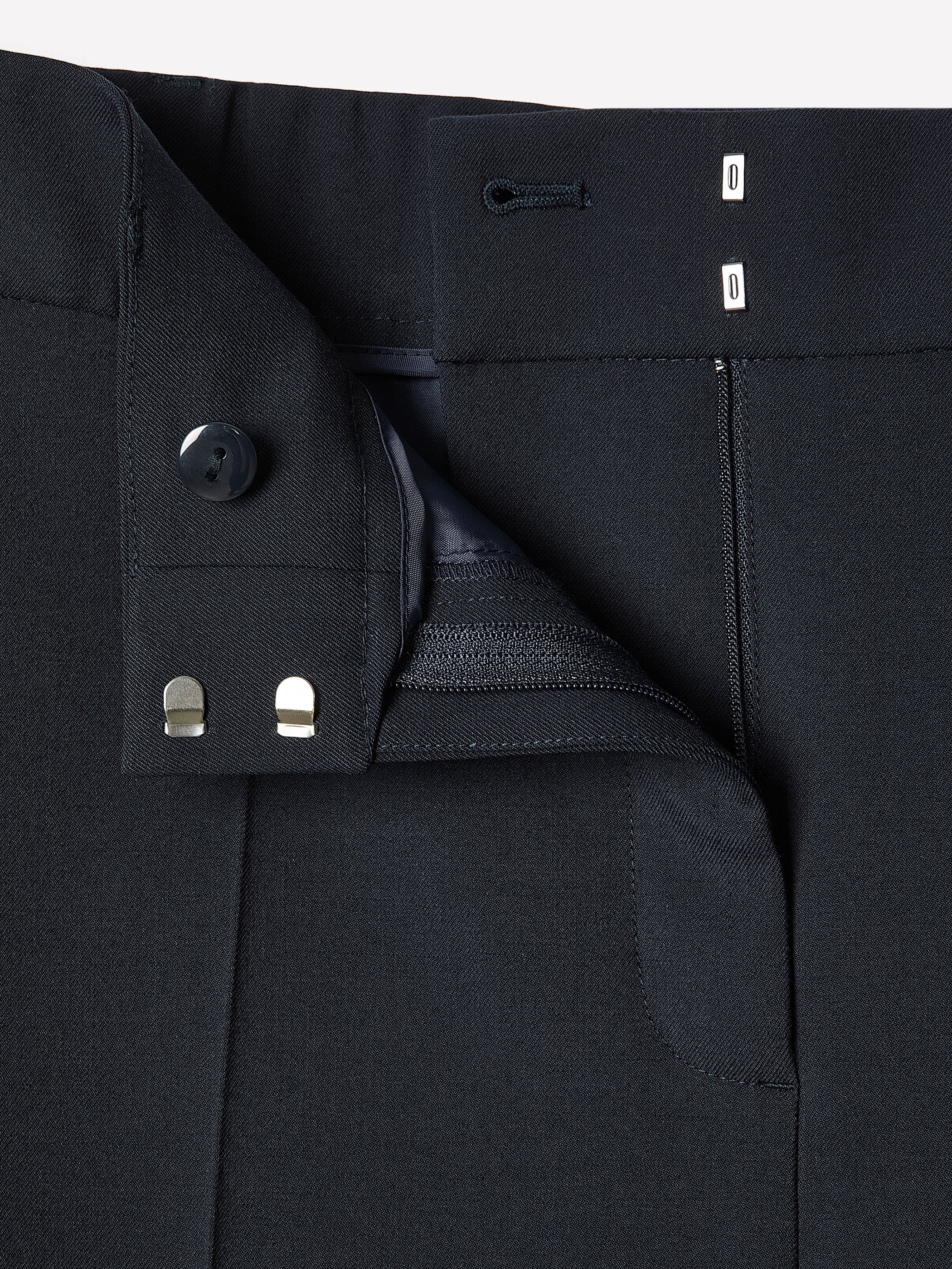 RW&CO Mid-Rise Straight-Leg Cropped Pant