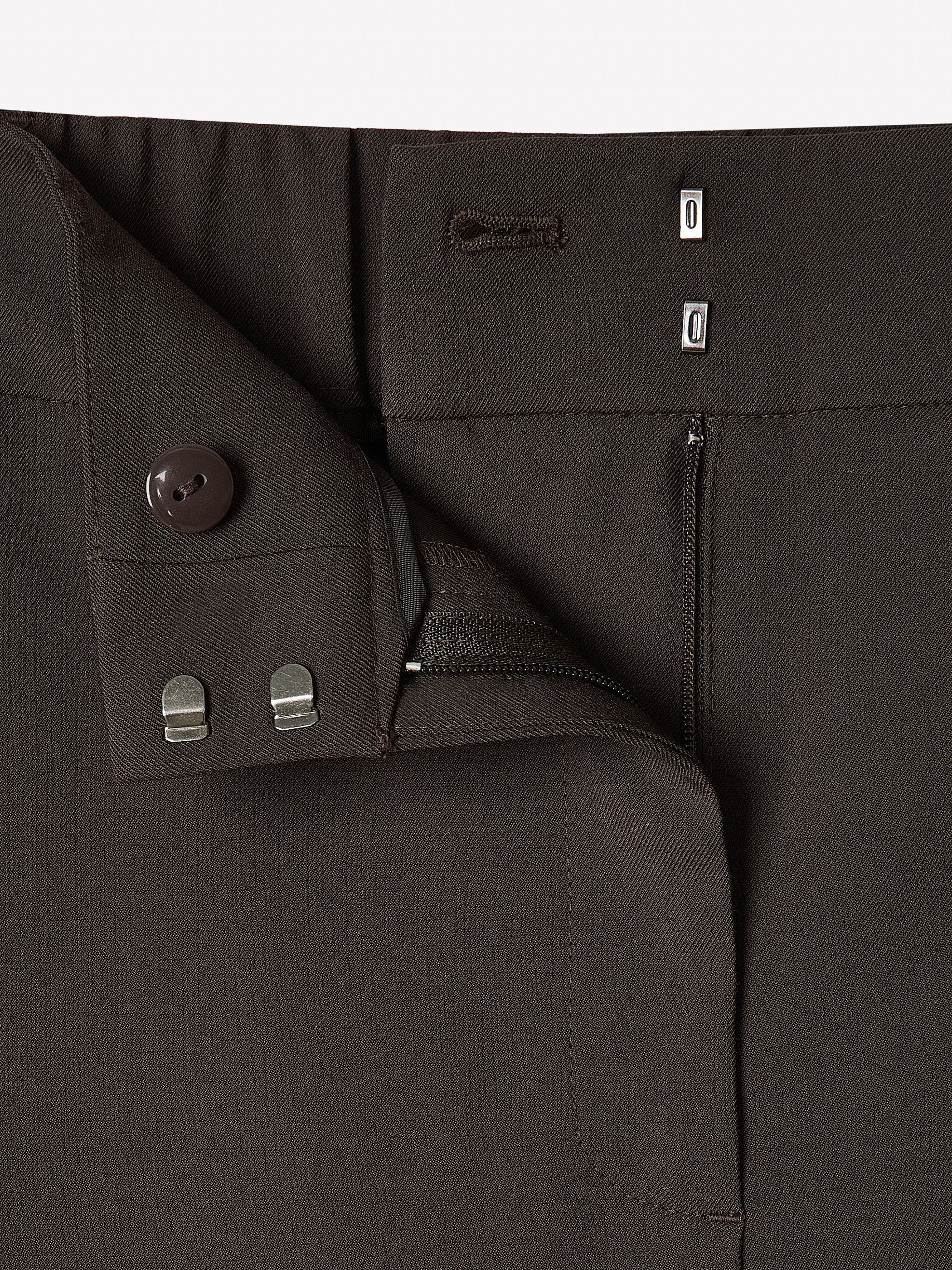 RW&CO Mid-Rise Straight-Leg Cropped Pant