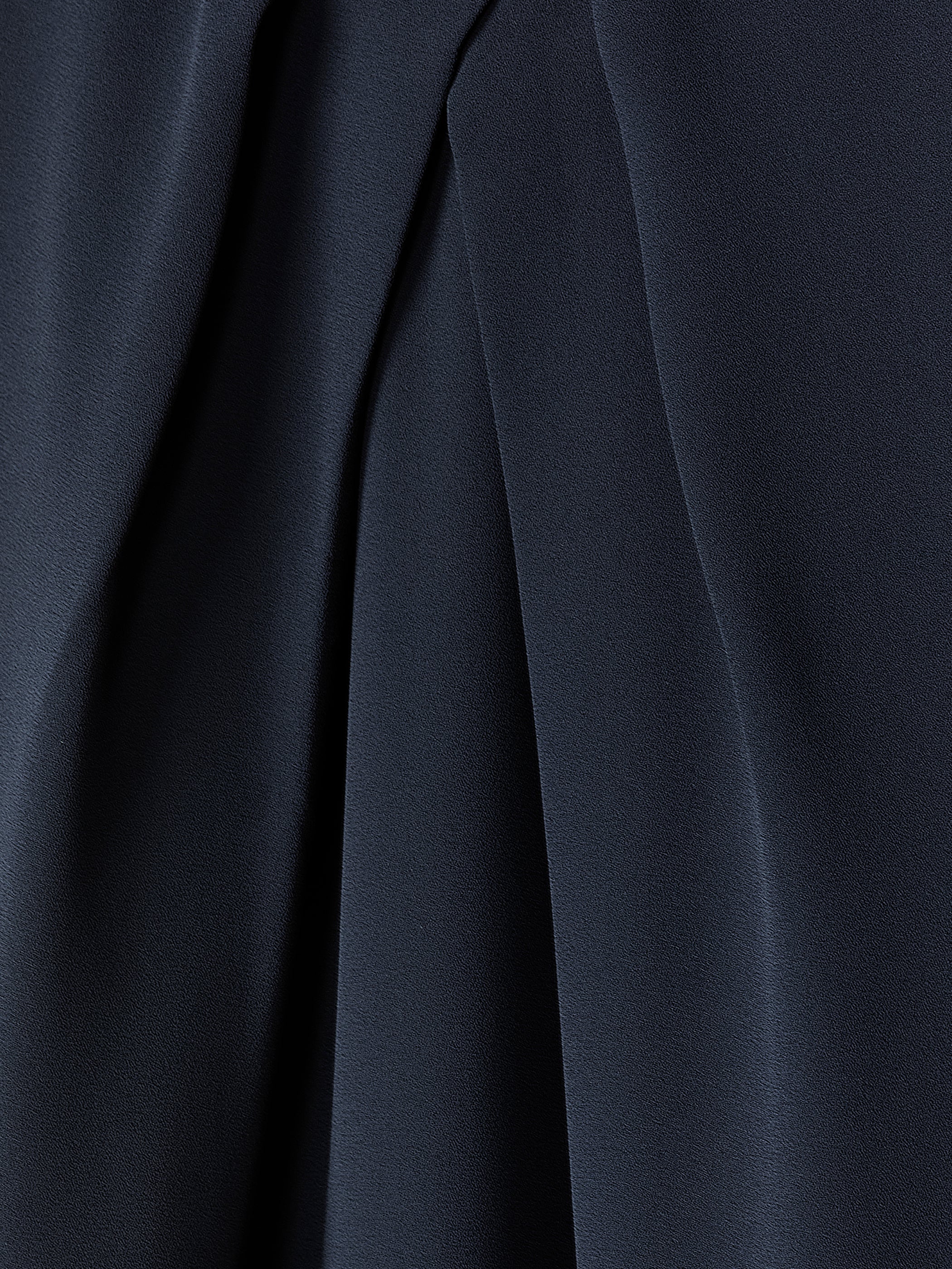 RW&CO Mix-Media Cap-Sleeve Crew-Neck Blouse