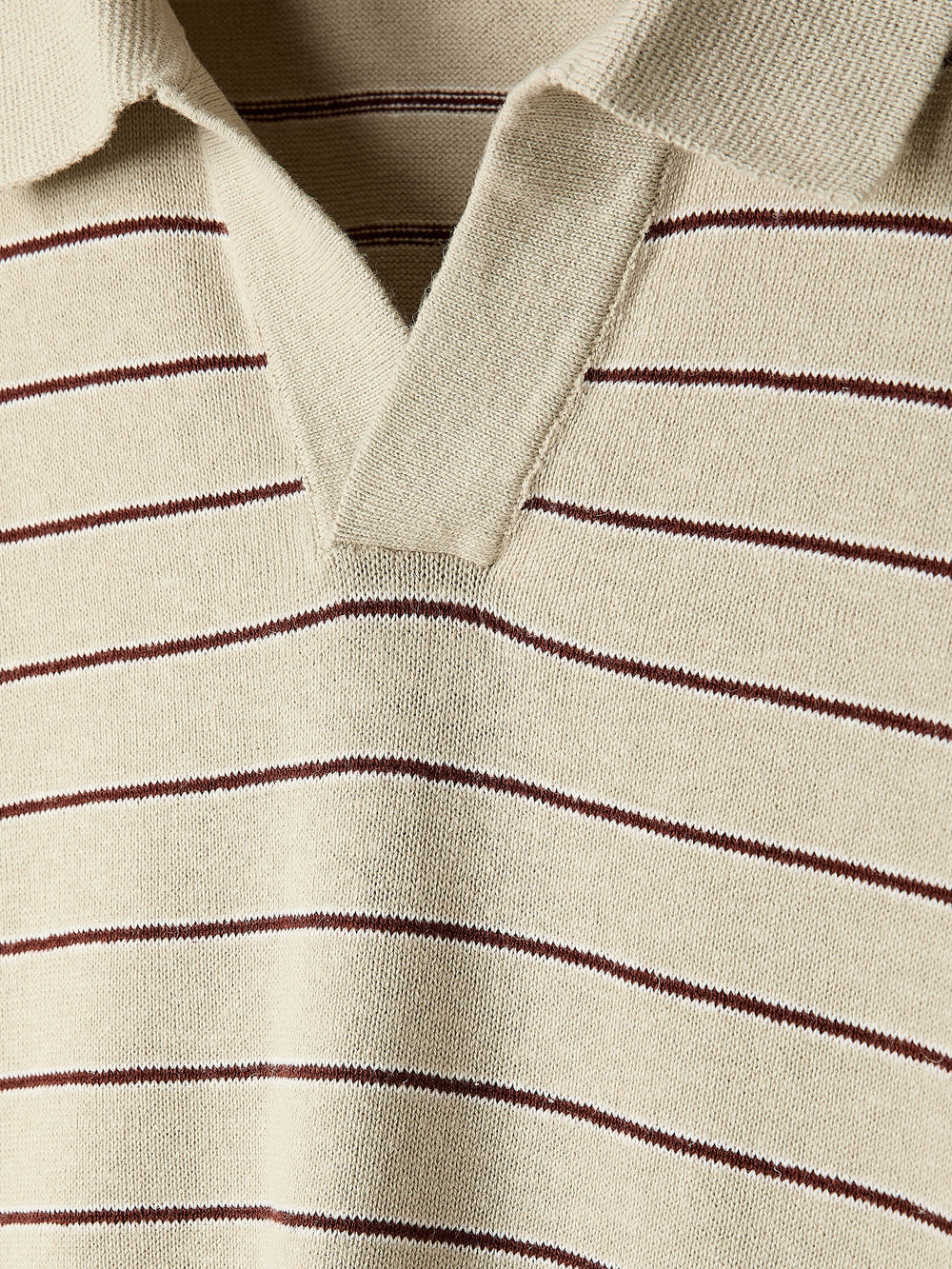 RW&CO Linen-Blend Short-Sleeve Polo