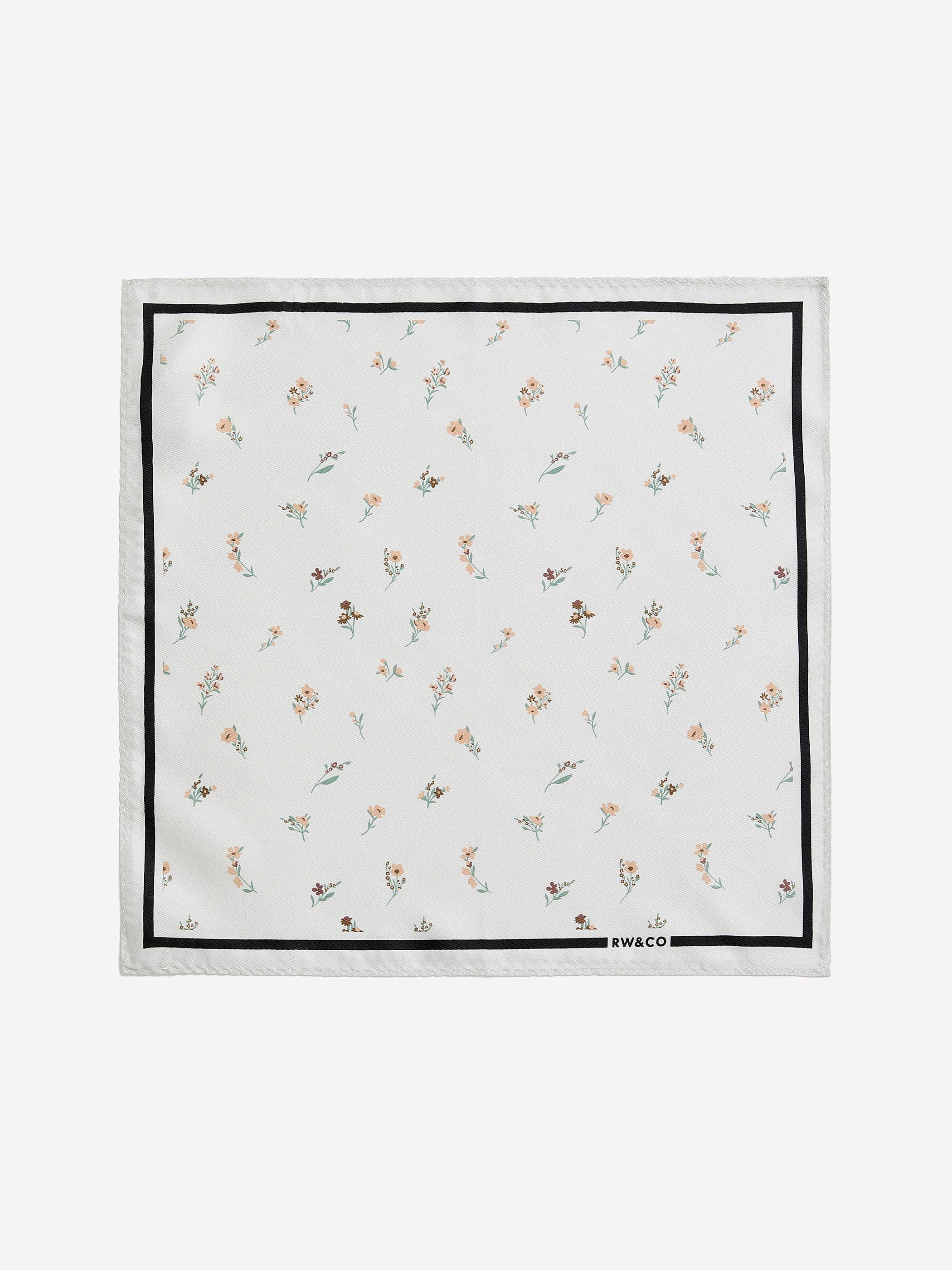 RW&CO Floral Handkerchief