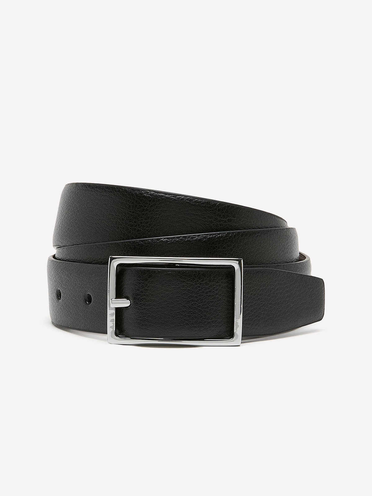 RW&CO Black and Brown Reversible Leather Belt