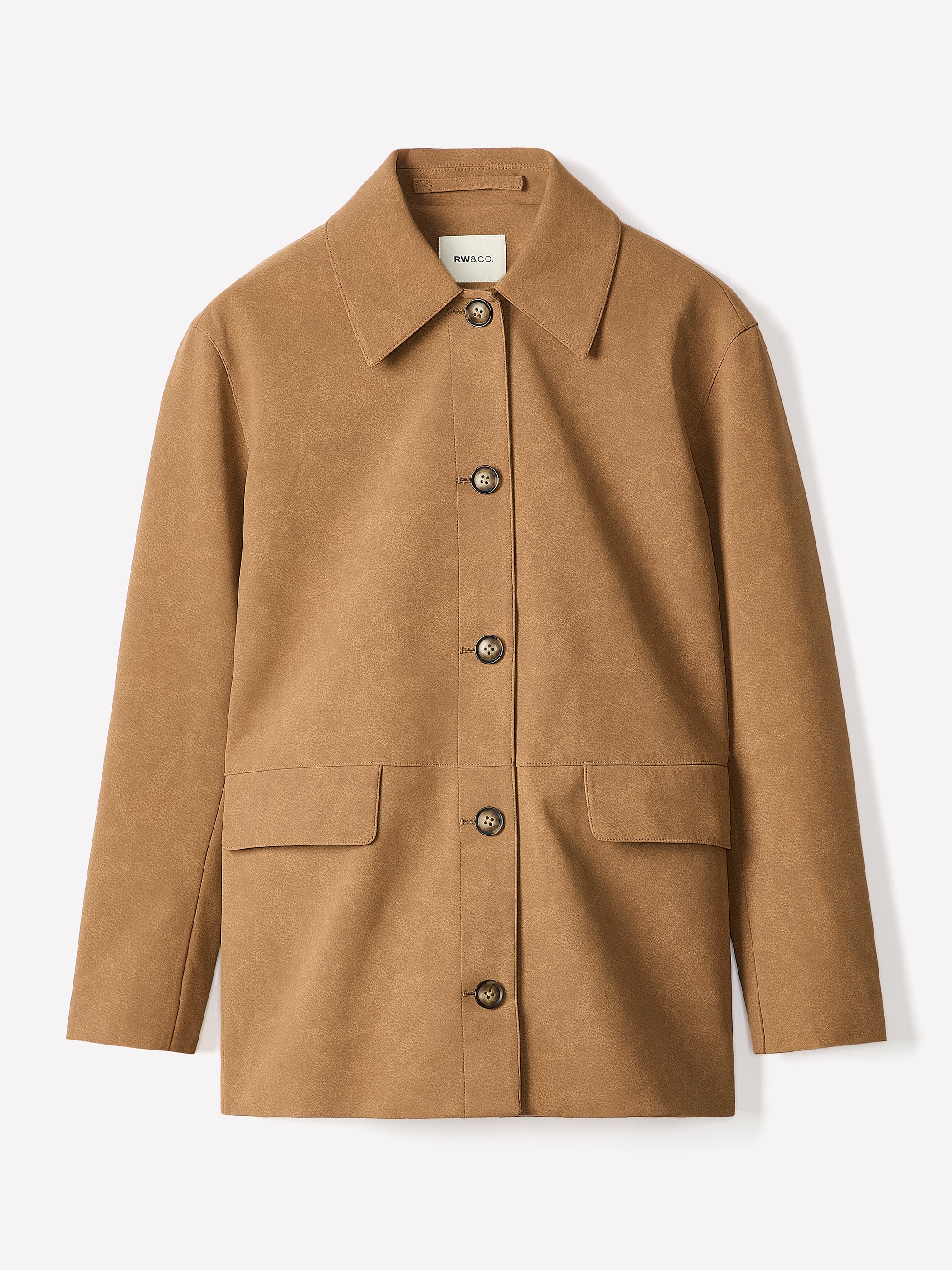 RW&CO Faux Suede Jacket