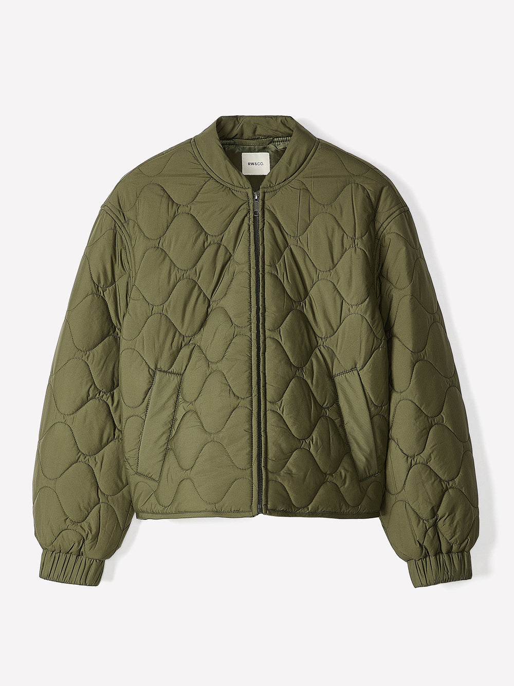 RW&CO Quilted Bomber Jacket