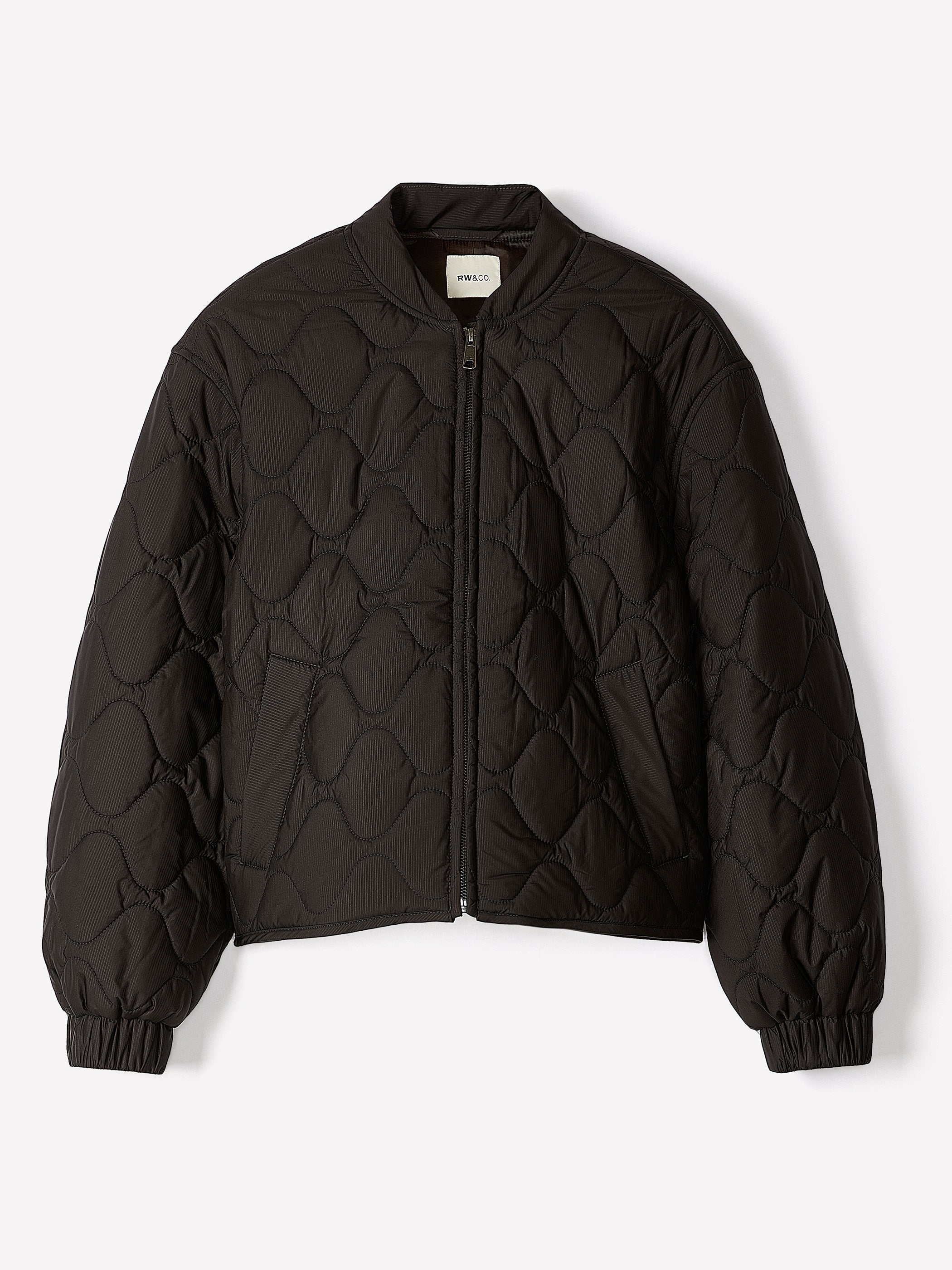 RW&CO Quilted Bomber Jacket