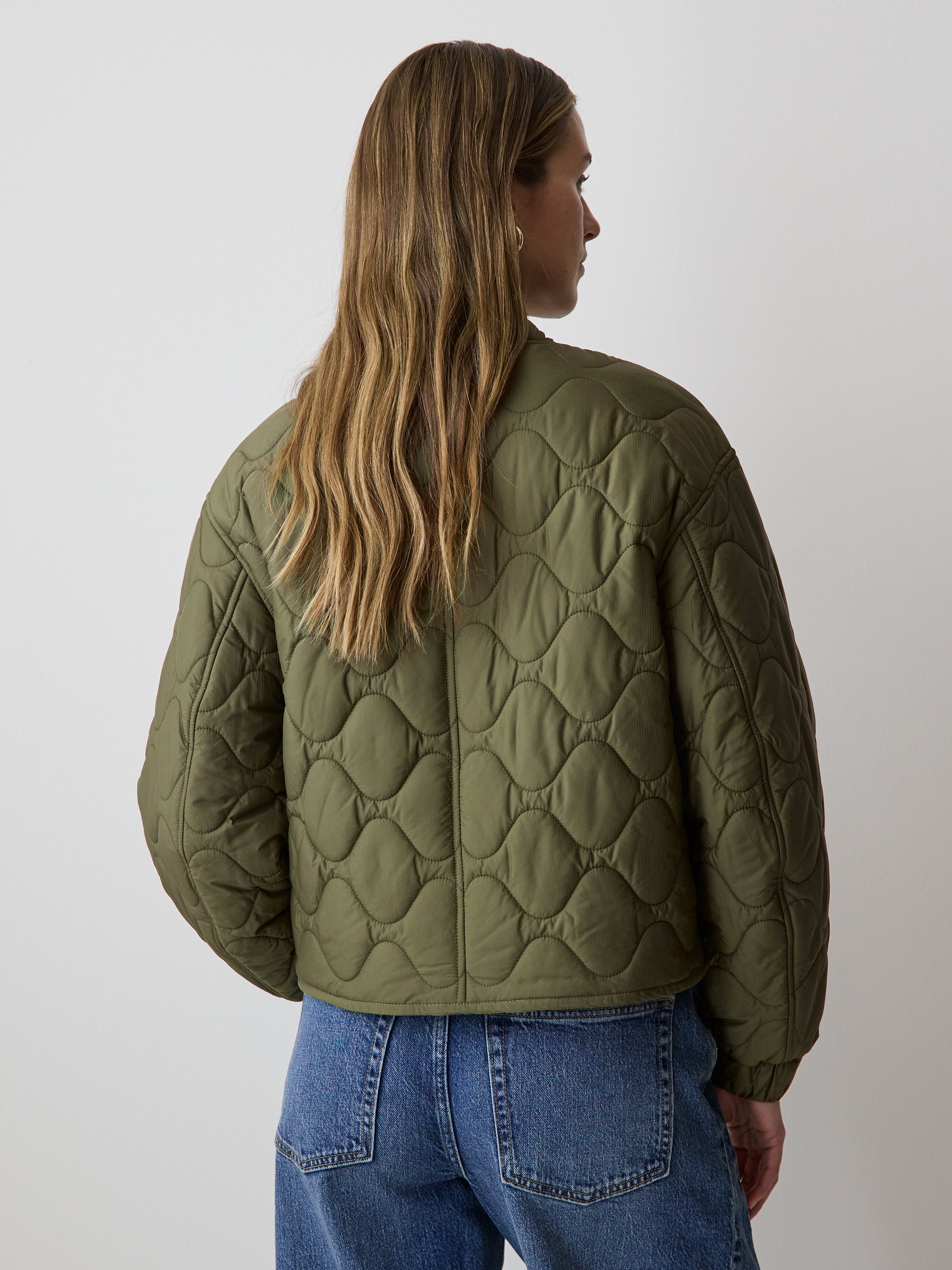 RW&CO Quilted Bomber Jacket