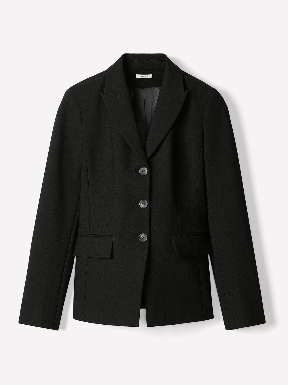RW&CO Three-Button Fitted Blazer
