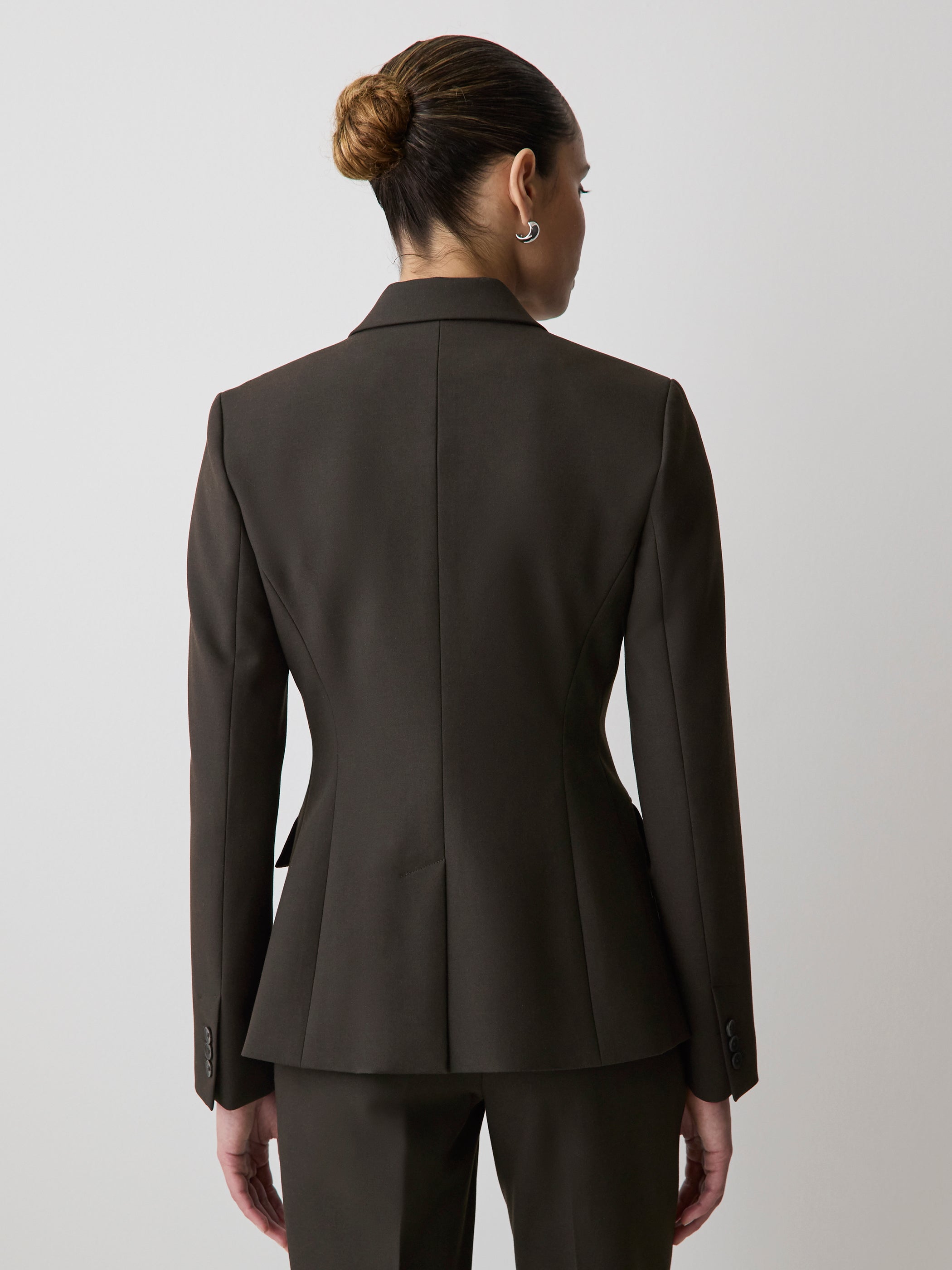 RW&CO Three-Button Fitted Blazer