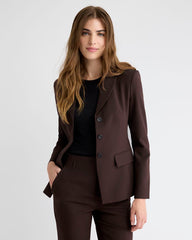 RW&CO Three-Button Fitted Blazer
